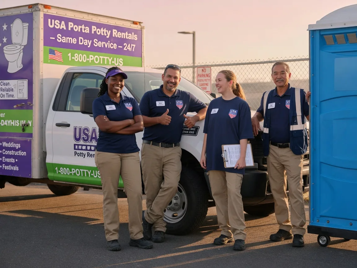 Porta Potty Rental company in Templeton, CA